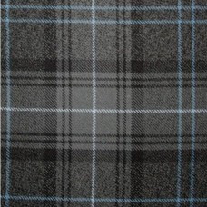 Highland Granite Blue 16oz Tartan Fabric By The Metre